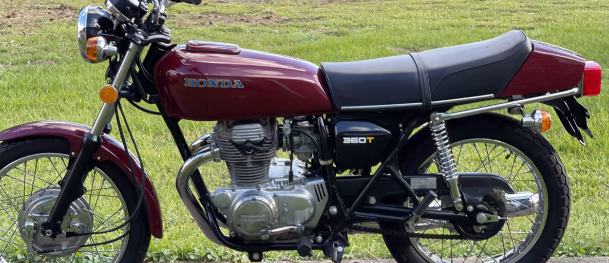 Honda CJ360T – 1976 thông số kỹ thuật và hình ảnh, Honda CJ360T – 1976 specifications and photos