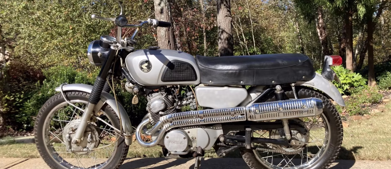 Honda CL160 Scrambler – 1966 thông số kỹ thuật và hình ảnh, Honda CL160 Scrambler – 1966 specifications and photos