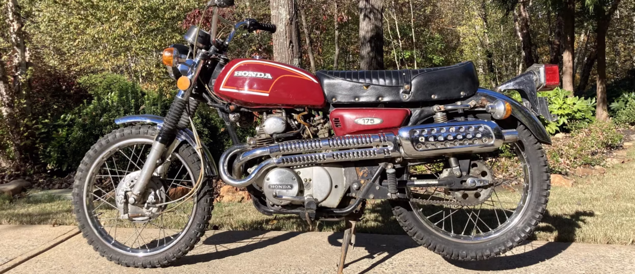 Honda CL175 Scrambler -1972 thông số kỹ thuật và hình ảnh, Honda CL175 Scrambler -1972 specifications and photos