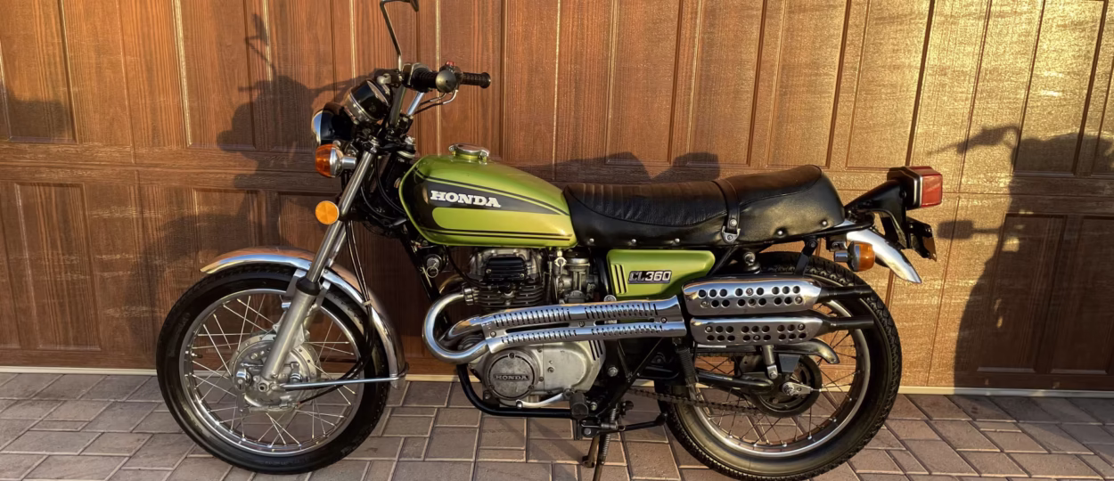 Honda CL360 Scrambler – 1975 thông số kỹ thuật và hình ảnh, Honda CL360 Scrambler – 1975 specifications and photos