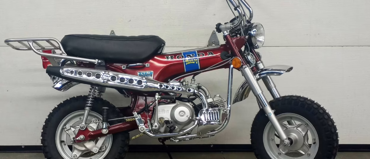 Honda Dax 70 – 1971 thông số kỹ thuật và hình ảnh, Honda Trail 70 - 1971 specifications and photos