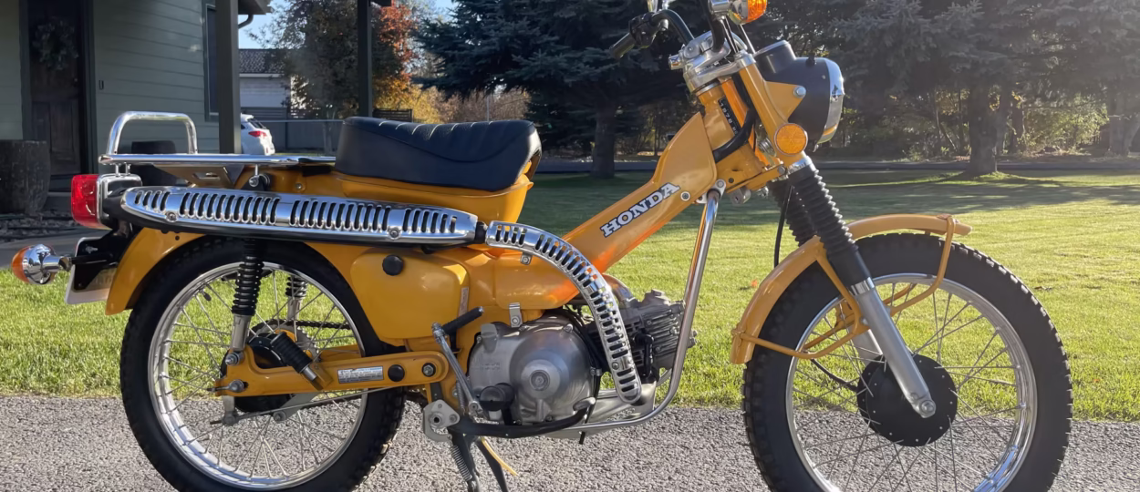 Honda CT90 – 1978 thông số kỹ thuật và hình ảnh, Honda Trail 90 – 1978 specifications and photos