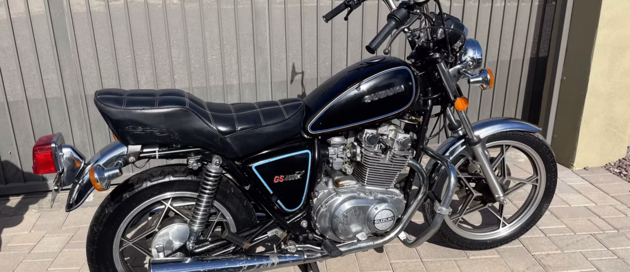 Suzuki GS450L – 1980 thông số kỹ thuật và hình ảnh, Suzuki GS450L – 1980 specifications and photos
