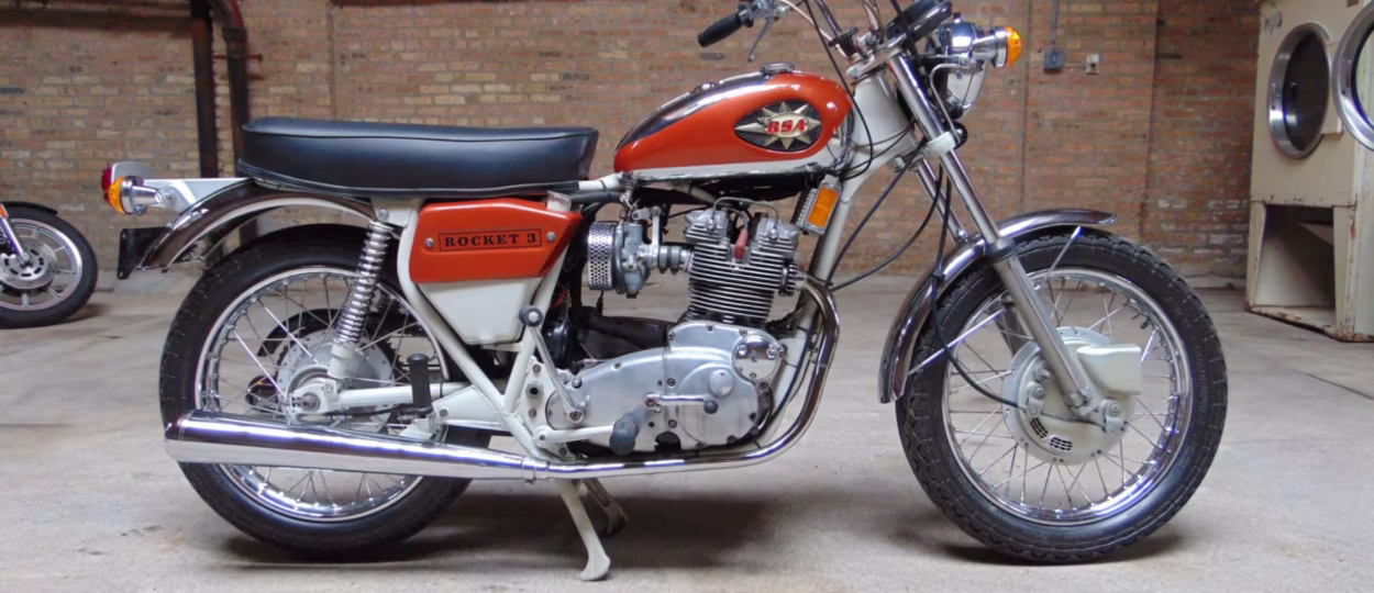 BSA Rocket 3 – 1971 thông số kỹ thuật và hình ảnh, BSA Rocket 3 – 1971 specifications and photos