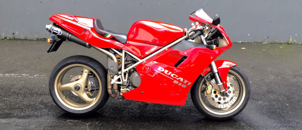 Ducati 916 – 1995 thông số kỹ thuật và hình ảnh, Ducati 916 – 1995 specifications and photos