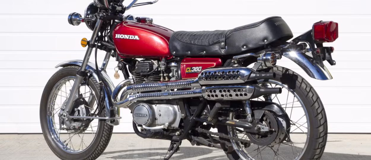 Honda CL360 Scrambler – 1974 thông số kỹ thuật và hình ảnh, Honda CL360 Scrambler – 1974 specifications and photos