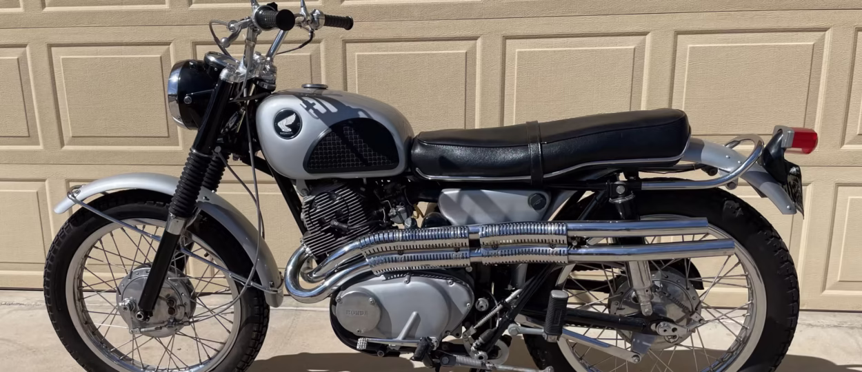 Honda CL72 Scrambler – 1965thông số kỹ thuật và hình ảnh, Honda CL72 Scrambler – 1965 specifications and photos