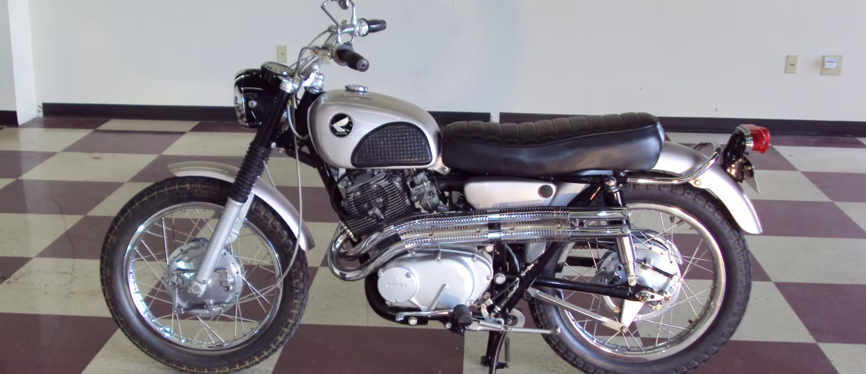 Honda CL77 – 1967 thông số kỹ thuật và hình ảnh, Honda Scrambler 305 – 1967 specifications and photos