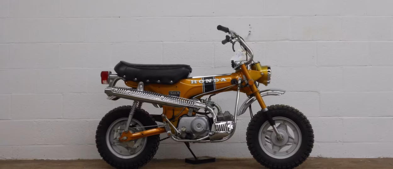 Honda Dax 70  – 1971 thông số kỹ thuật và hình ảnh, Honda CT70 Trail – 1971 specifications and photos