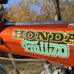 Honda Dax 70 – 1974 thông số kỹ thuật và hình ảnh, Honda Trail 70 – 1974 specifications and photos