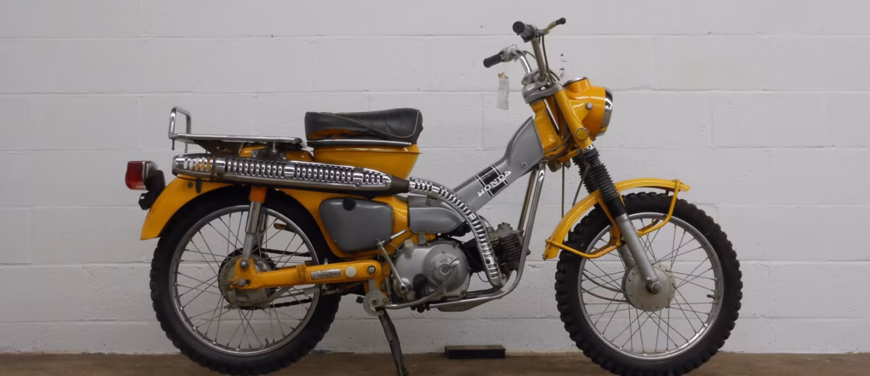 Honda Trail 90 – 1967 thông số kỹ thuật và hình ảnh, Honda CT90 Trail – 1967 specifications and photos