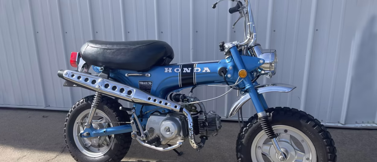 Honda Dax 70 – 1970 thông số kỹ thuật và hình ảnh, Honda ST70 Dax – 1970 specifications and photos