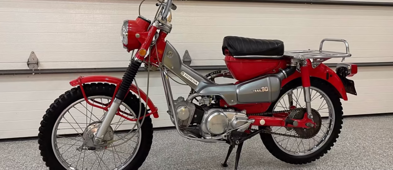 Honda Trail CT90– 1971 thông số kỹ thuật và hình ảnh, Honda CT90 Trail – 1971 specifications and photos