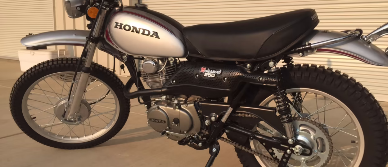 Honda XL250 Motosport– 1972 thông số kỹ thuật và hình ảnh, Honda XL250 Motosport – 1972 specifications and photos