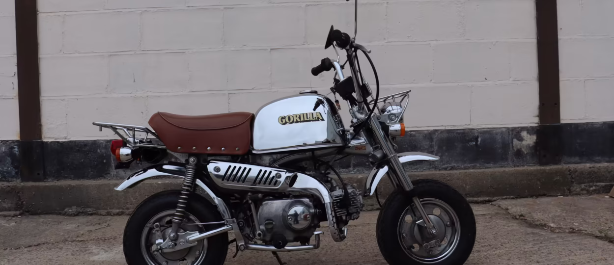 Honda Gorilla Mạ Crom – 1984 thông số kỹ thuật và hình ảnh, Honda Gorilla Chrome – 1984 specifications and photos