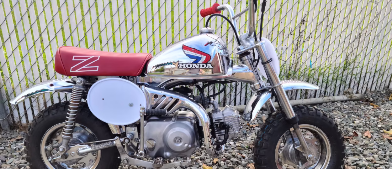 Honda Z50RD Christmas Special  – 1986 thông số kỹ thuật và hình ảnh, Honda Z50RD Chrome Edition – 1986 specifications and photos