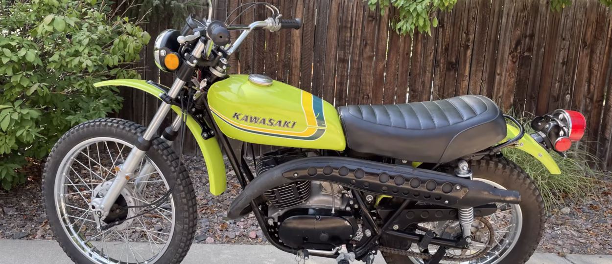 Kawasaki F5 Big Horn – 1970 thông số kỹ thuật và hình ảnh, Kawasaki F5 Big Horn 350 – 1970 specifications and photos