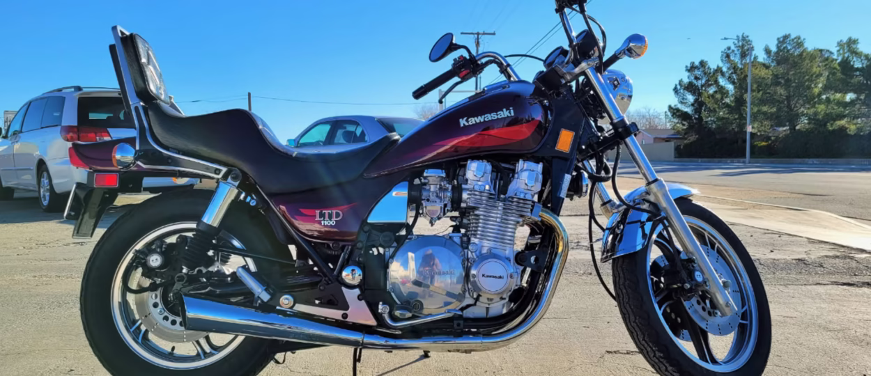 Kawasaki KZ1100 LTD – 1985 thông số kỹ thuật và hình ảnh, Kawasaki KZ1100 LTD – 1985 specifications and photos