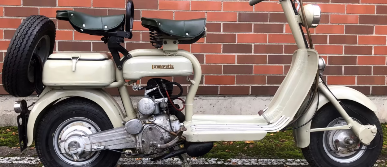 Lambretta 125D – 1953 thông số kỹ thuật và hình ảnh, Lambretta 125 D – 1953 specifications and photos