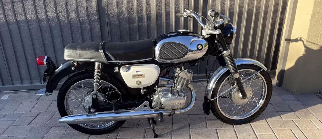 Suzuki B100  – 1972  thông số kỹ thuật và hình ảnh, Suzuki B100 – 1972  specifications and photos