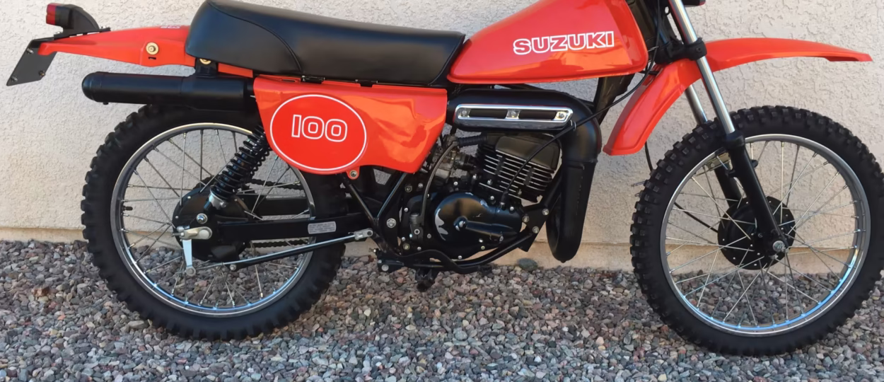 Suzuki DS100 – 1980 thông số kỹ thuật và hình ảnh, Suzuki DS100 – 1980 specifications and photos