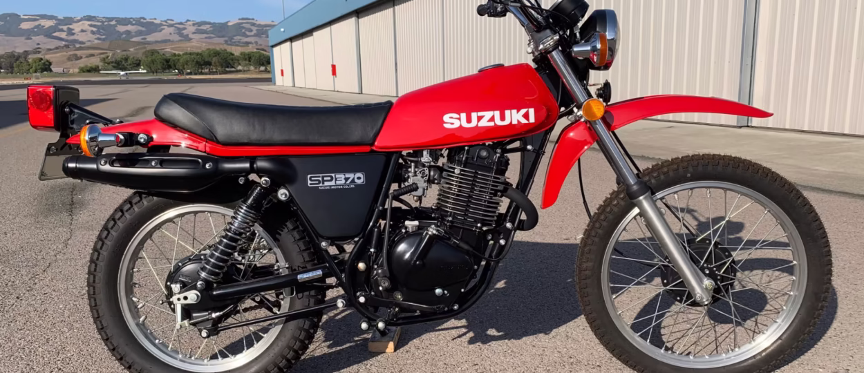 Suzuki SP370 – 1978 thông số kỹ thuật và hình ảnh, Suzuki SP370 – 1978 specifications and photos