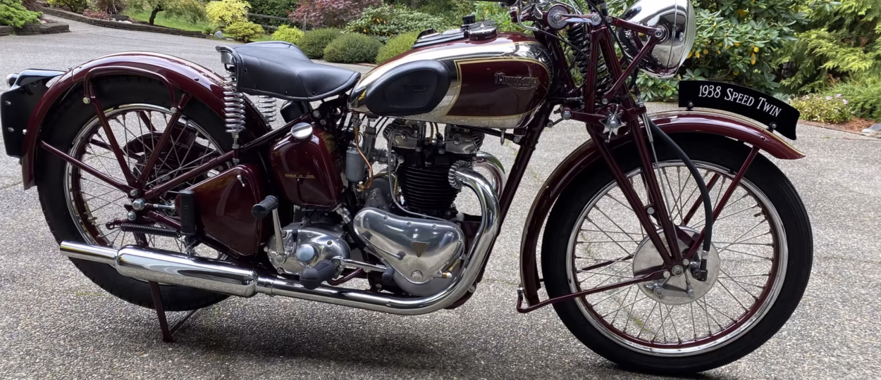 Triumph 5T Speed Twin – 1938 thông số kỹ thuật và hình ảnh, Triumph 5T Speed Twin – 1938 specifications and photos