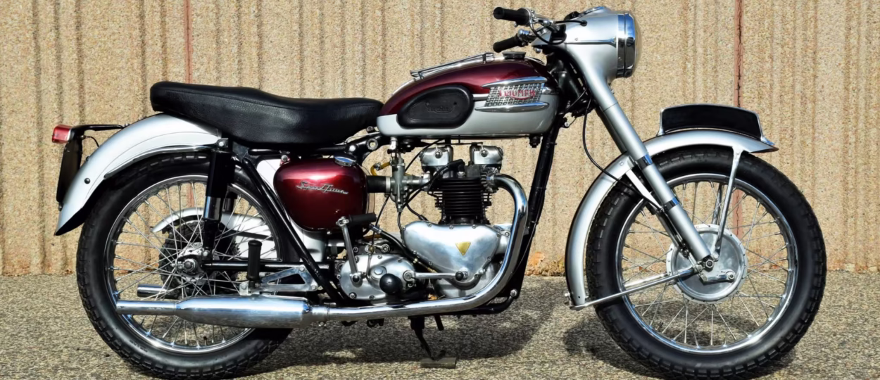 Triumph Speed Twin 5T – 1956 thông số kỹ thuật và hình ảnh, Triumph Speed Twin 5T – 1956 specifications and photos