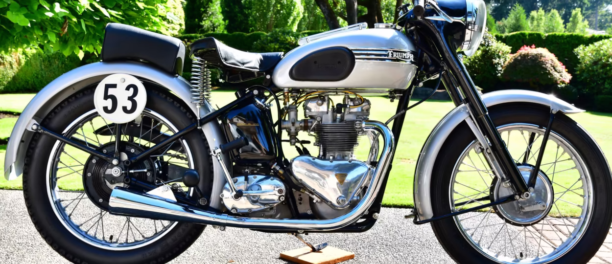 Triumph T100 Race Kit – 1953 thông số kỹ thuật và hình ảnh, Triumph T100 Race Kit – 1953 specifications and photos