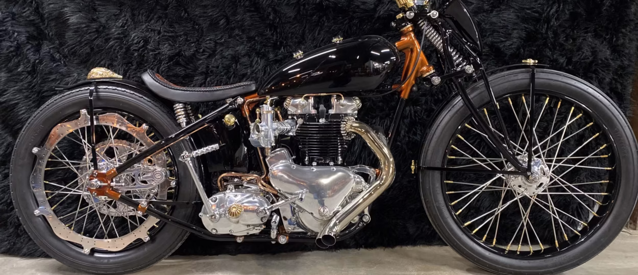 Triumph T110 Bobber – 1949 thông số kỹ thuật và hình ảnh, Triumph T110 Bobber – 1949 specifications and photos