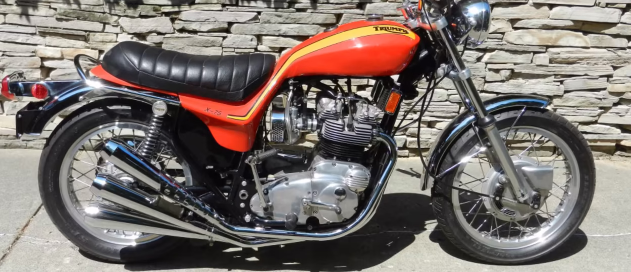 Triumph X-75 Hurricane – 1973 thông số kỹ thuật và hình ảnh, Triumph X-75 Hurricane – 1973 specifications and photos
