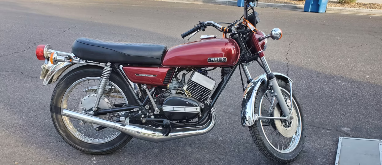 Yamaha RD350 – 1972  thông số kỹ thuật và hình ảnh, Yamaha RD350 – 1972  specifications and photos